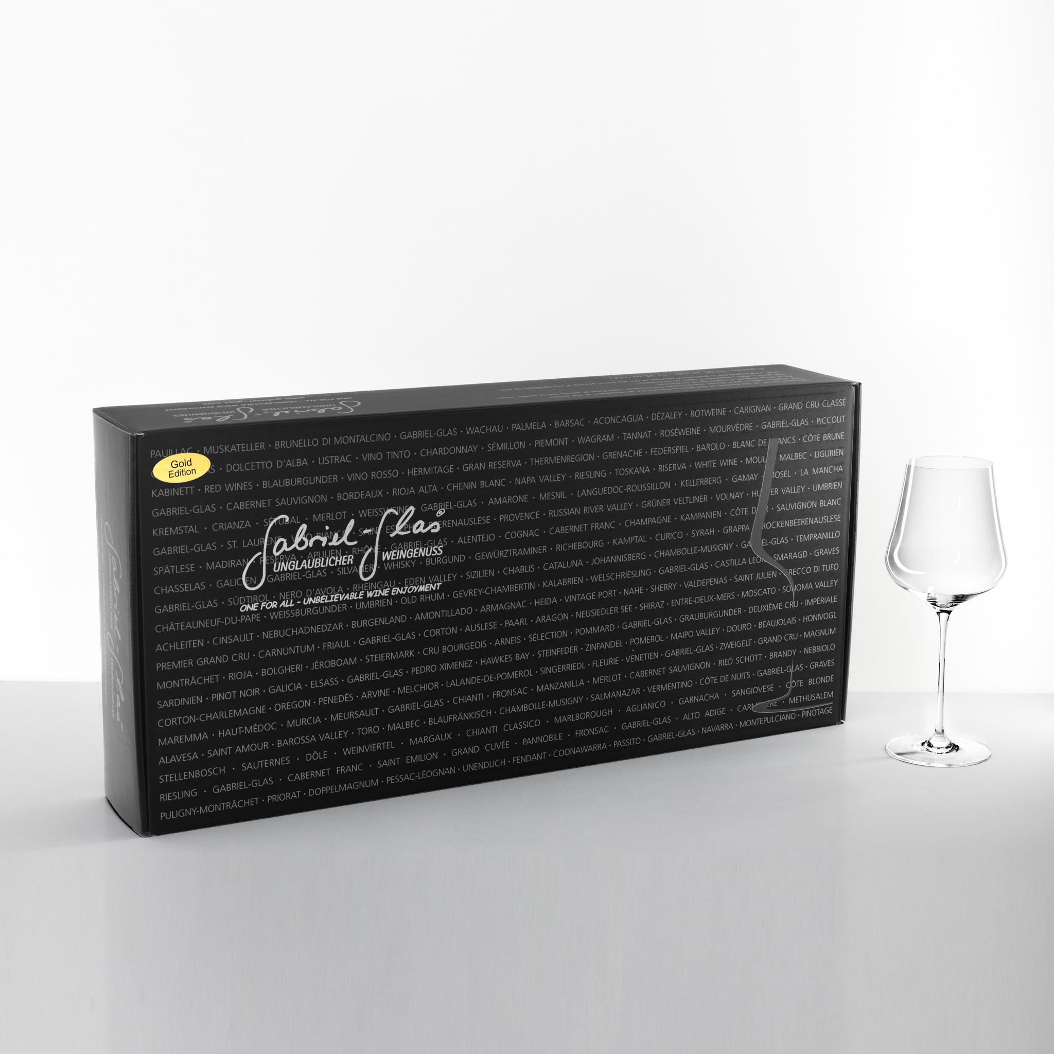 Gabriel-Glas Gold Edition Gift Box (6 Pack) – On The Tabl