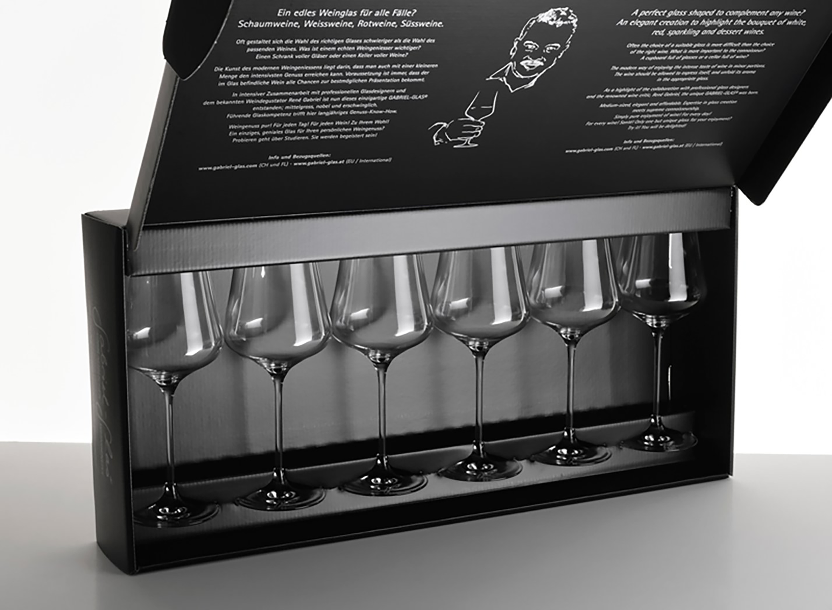 Gabriel-Glas Gold Edition Gift Box (6 Pack)