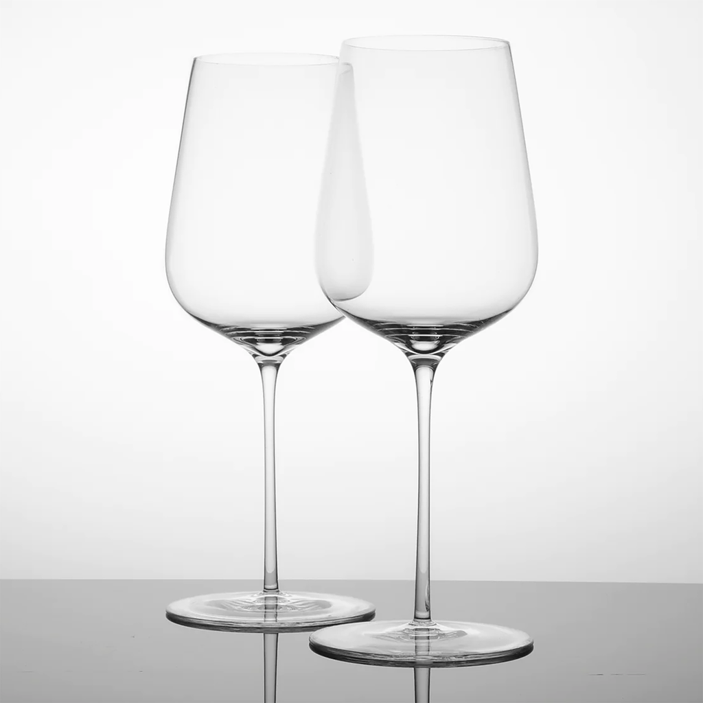 Glasvin Universal 2 Pack lead-free crystal wine glasses – On The Tabl