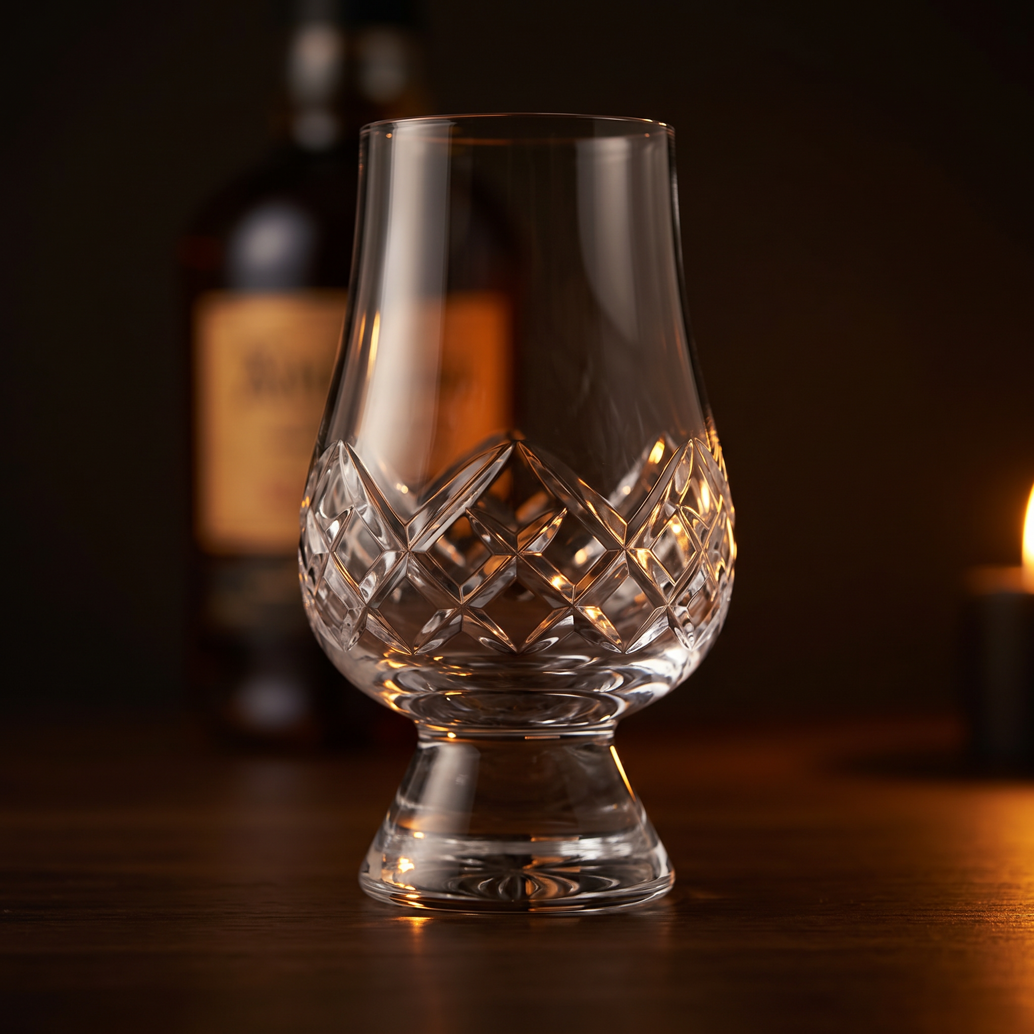 Glencairn Crystal Cut Tartan Whisky Glass (Single) – On The Tabl