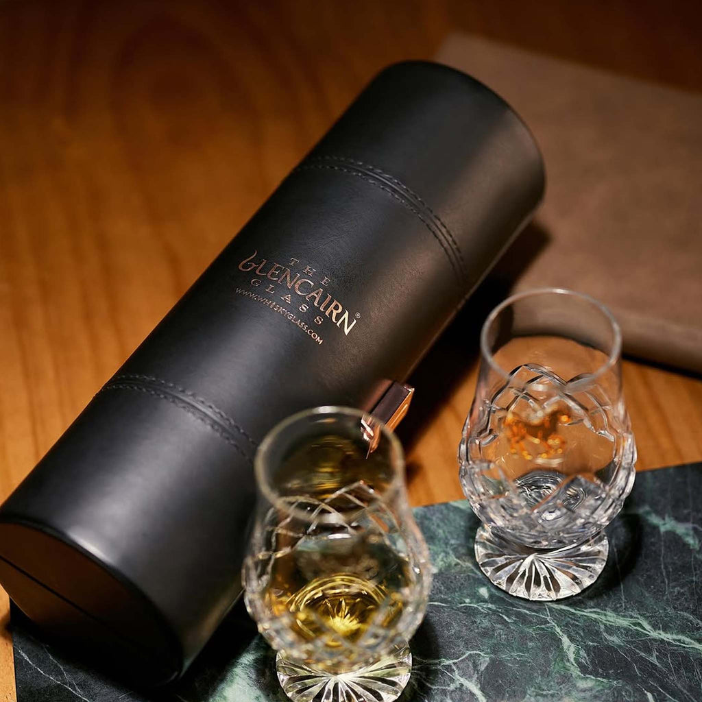 Glencairn Crystal Cut Tartan Whisky Glass (Single)