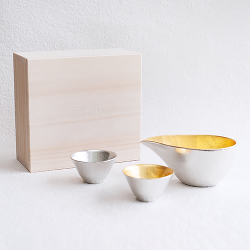 Nousaku Sake Set - Pitcher + 2 Cups – On The Tabl