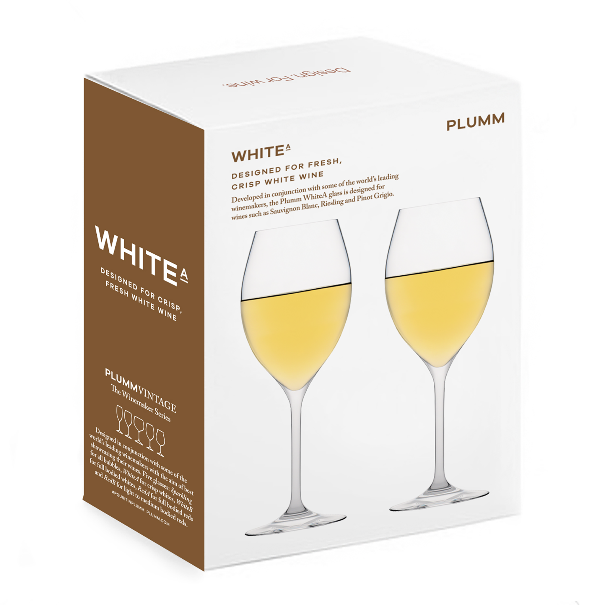 PLUMM Vintage WhiteA (2 Pack) - On The Tabl