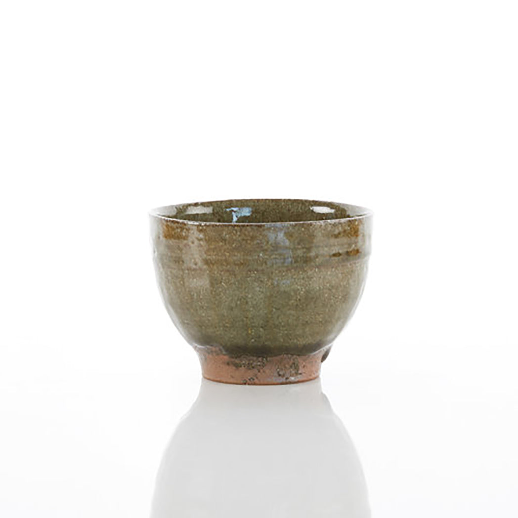 Matsuda Mitsuhiro Ceramics - Guinomi (Sake Cup) - Ume Ash Glaze – On The Tabl